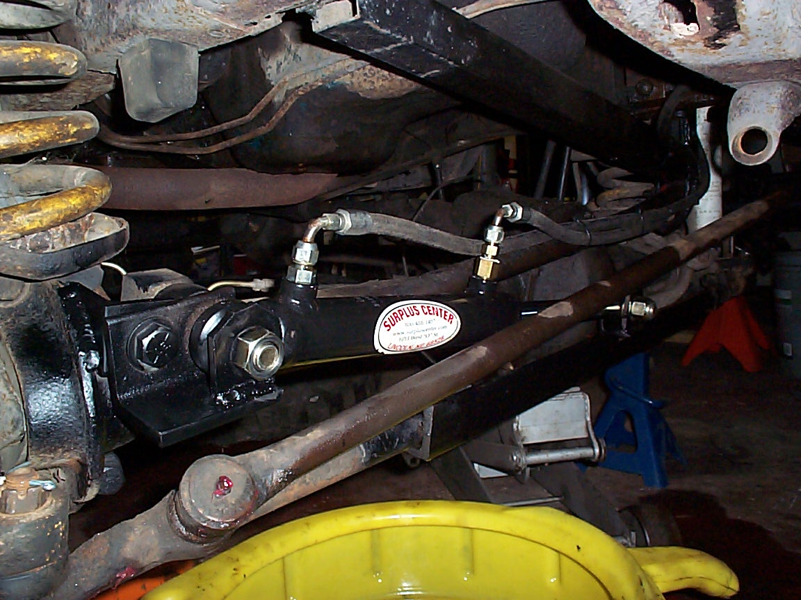 hydro assist steering Bronco Forum Full Size Ford Bronco Forum